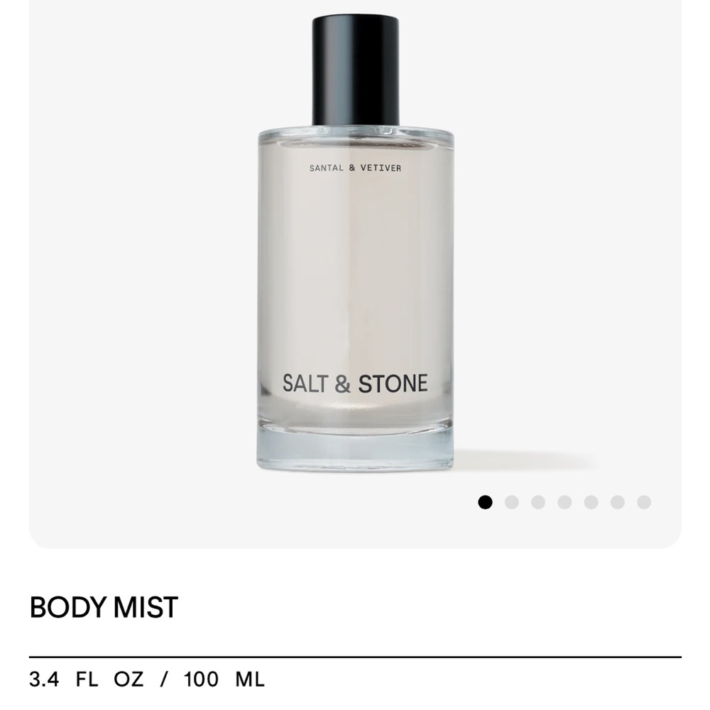 Salt & Stone Santal & Vetiver Body Mist and Deoderant